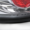 Spec-D Tuning 99-02 Chevrolet Silverado Altezza Tail Light Chrome LT-SIV99-TM